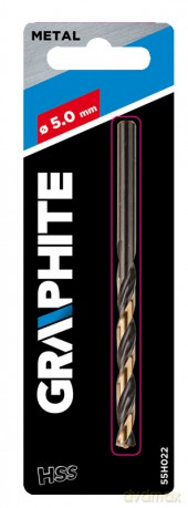 Wiertło do metalu HSS-CNC, 124°, Pro-Tec, 5.0 mm
