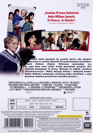 Pani Doubtfire [DVD]