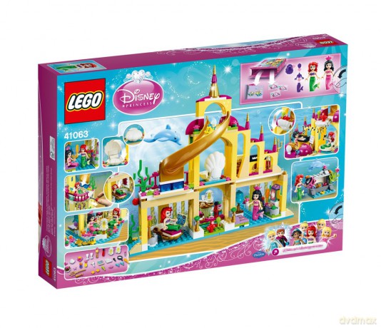 LEGO 41063 Princess Podmorski pałac Arielki [ZABAWKA]