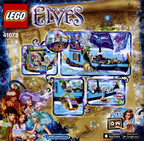 LEGO 41073 Elves Statek Naidy [ZABAWKA]