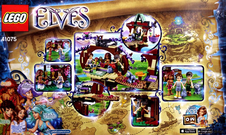 LEGO 41075 Elves Kryjówka Elfów na drzewie [ZABAWKA]