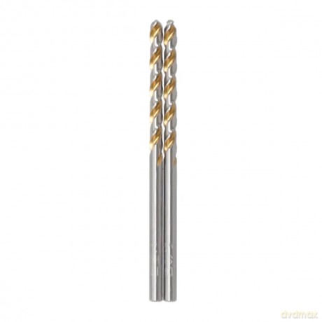 Wiertło do metalu, hss, stal 4341, 135°, 3x61mm, 2szt