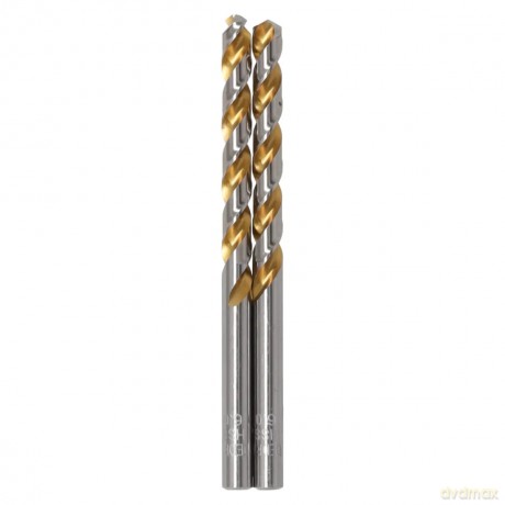 Wiertło do metalu, hss, stal 4341, 135°, 6x93mm, 2szt