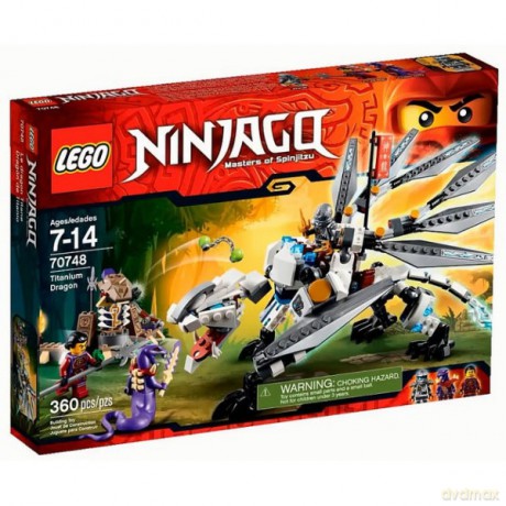LEGO 70748 Ninjago Tytanowy smok [ZABAWKA]