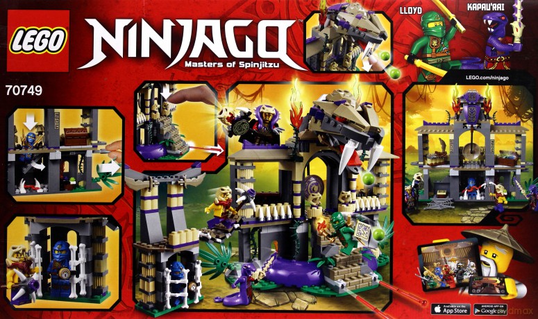 LEGO 70749 Ninjago Wężowe wrota [ZABAWKA]