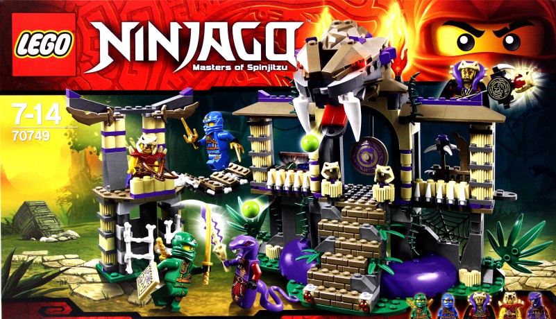 LEGO 70749 Ninjago Wężowe wrota [ZABAWKA]