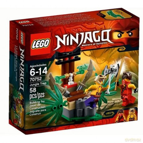 LEGO 70752 Ninjago Pułapka w dżungli [ZABAWKA]