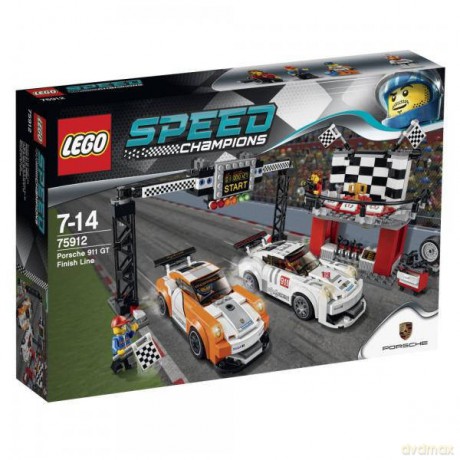LEGO 75912 Speed Porsche 911 GT, linia mety [ZABAWKA]