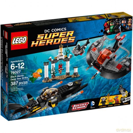 LEGO 76027 Super Heroes Atak Czarnej Manty [ZABAWKA]