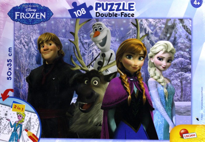 LISCIANIGIOCHI Frozen 108 el. [PUZZLE]