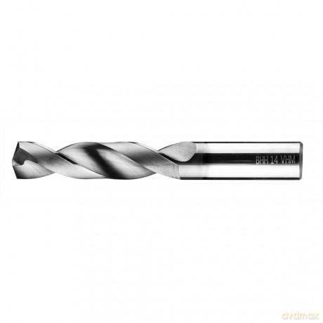 Wiertło węglikowe Baildon DIN 6537 K WK3 10,5 mm, VHM TiAlN, 102-55 mm