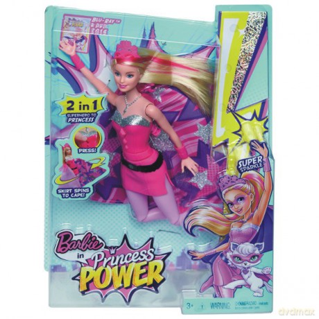 MATTEL CDY61 BARBIE Super księżniczka filmowa [ZABAWKA]