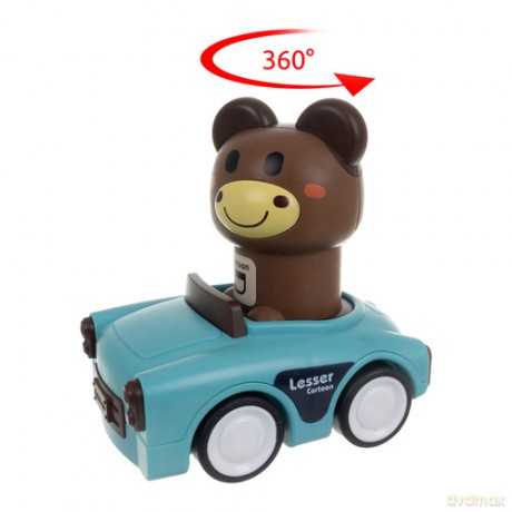 Zabawka sensoryczna - autka ze zwierzątkami 26728
