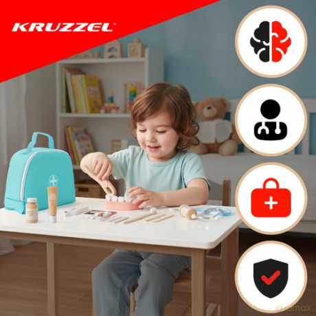 Zestaw małego doktora - dentysta Kruzzel 26421