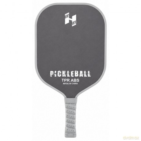 Zestaw Paletki Do Gry w Pickleballa Tenisa Badmintona 2 Piłki Czarno-Szare