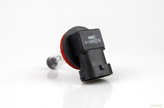 Żarówka halogenowa h11 12v 55w filtr uv (e8) amio-01159