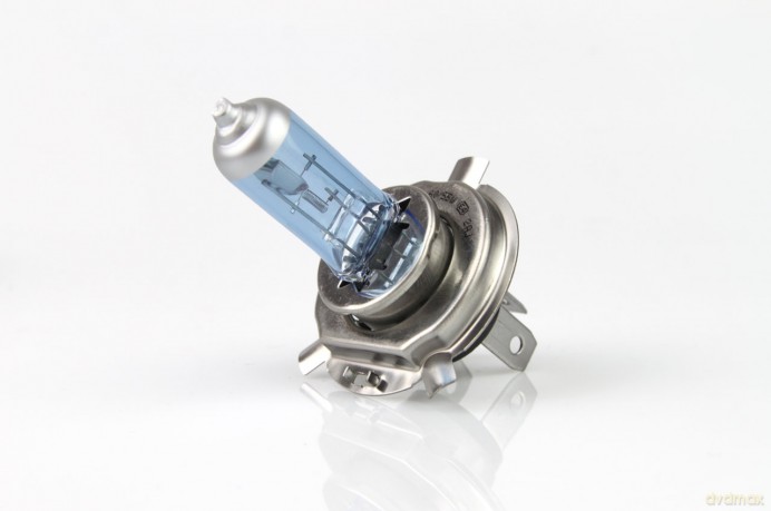 Żarówka halogenowa h4 12v 60/55w filtr uv (e8) super white amio-01269