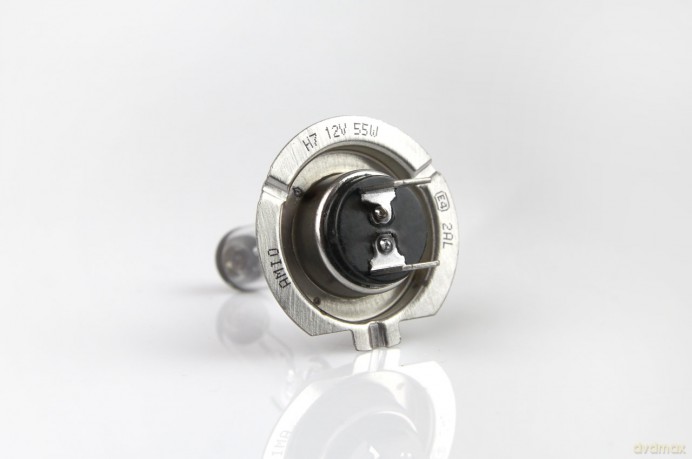 Żarówka halogenowa h7 12v 55w filtr uv (e8) amio-01156