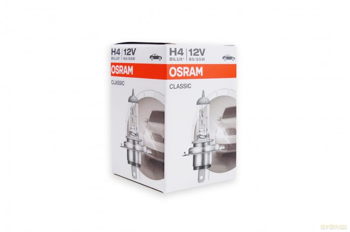 Żarówka halogenowa osram classic h4 12v 60/55 p43t