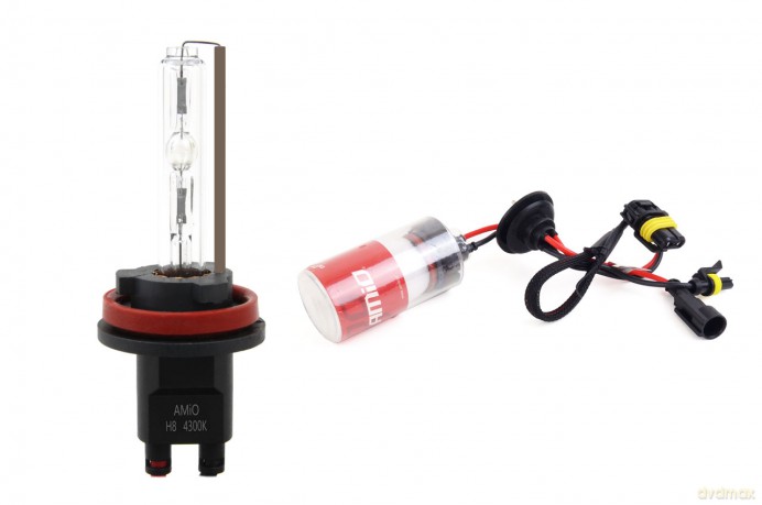 Żarówka ksenonowa żarnik hid xenon h8 h9 h11 4300k amio-01414
