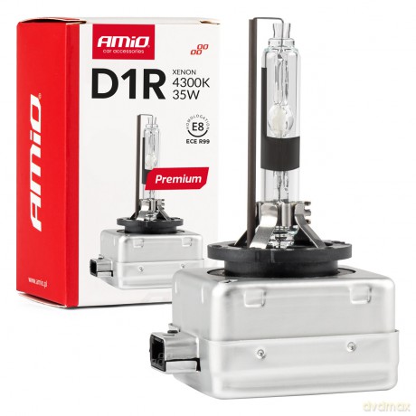 Żarówka ksenonowa żarnik xenon d1r 4300k amio premium amio-01966