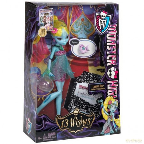 MONSTER HIGH 13 Życzeń Lagoona Blue [ZABAWKA]