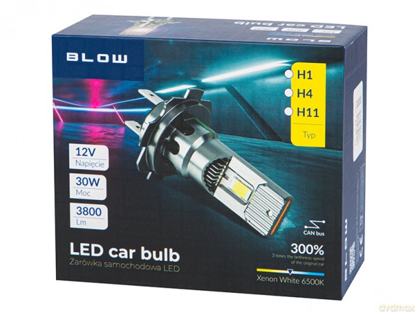 Żarówka samochodowa h1 led 12v/30w`
