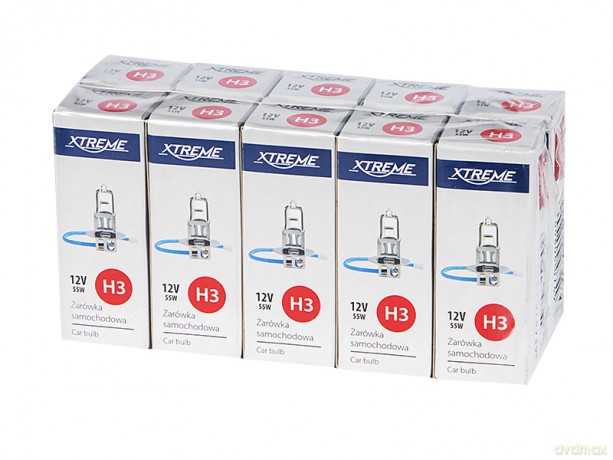 Żarówka samochodowa h3 12v/55w opakowanie