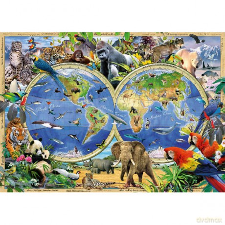 RAVENSBURGER 1000 EL. Świat Przyrody [PUZZLE]