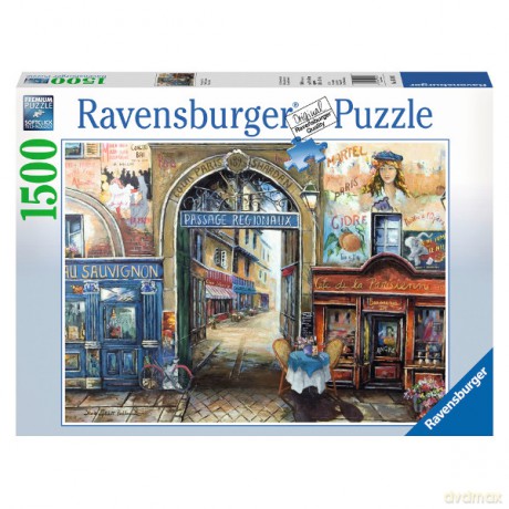 RAVENSBURGER 1500 el. Pasaż Paryski [PUZZLE]
