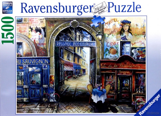 RAVENSBURGER 1500 el. Pasaż Paryski [PUZZLE]