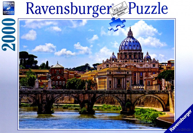 RAVENSBURGER 2000 el. Most Aniołów [PUZZLE]