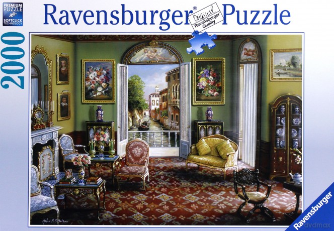 RAVENSBURGER 2000 el. Pokój z widokiem [PUZZLE]