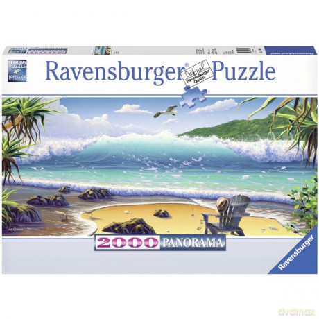 RAVENSBURGER 2000 el. Poza światem, panorama [PUZZLE]