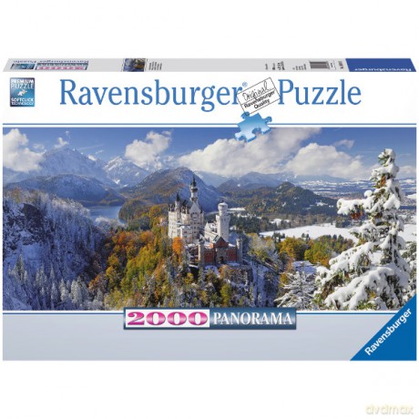 RAVENSBURGER 2000 el. Zamek Neuschwanstein [PUZZLE]