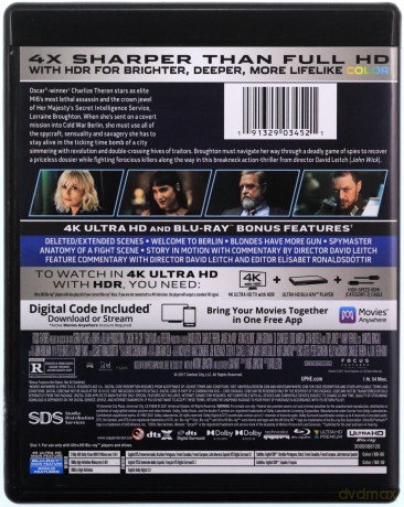 Atomic Blonde [Blu-Ray 4K]+[Blu-Ray]