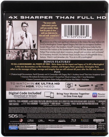 To Kill a Mockingbird (Zabić drozda) [Blu-Ray 4K]+[Blu-Ray]