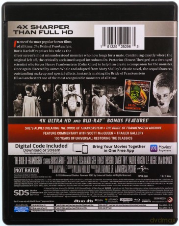 The Bride of Frankenstein (Narzeczona Frankensteina) [Blu-Ray 4K]+[Blu-Ray]