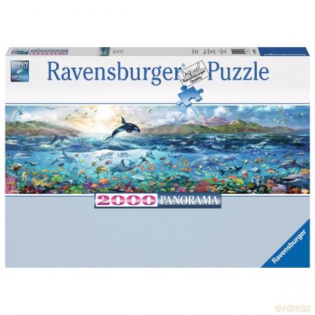 RAVENSBURGER 2000 el. Życie w oceanie [PUZZLE]