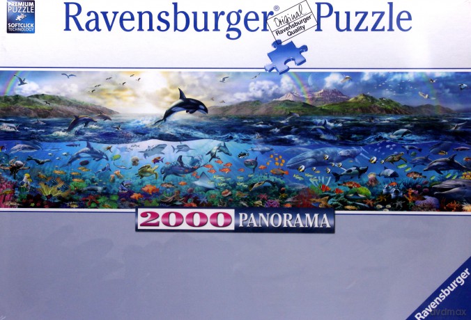 RAVENSBURGER 2000 el. Życie w oceanie [PUZZLE]