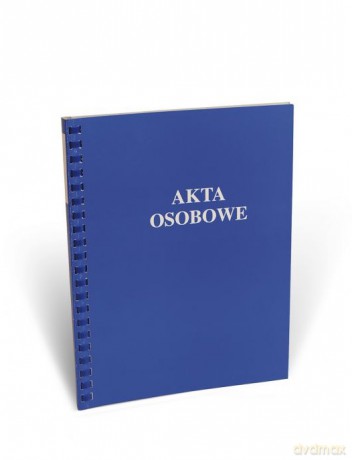 Akta osobowe z bindą wewnętrzną Majewski