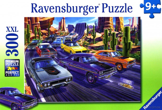 RAVENSBURGER 300 el. Górski wyścig [PUZZLE]
