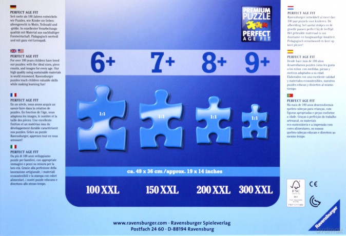 RAVENSBURGER 300 el. Kotki kolaż [PUZZLE]