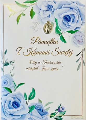 Album A5 RR Komunia Św. medalik mix