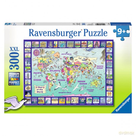 RAVENSBURGER 300 EL. Spojrzenie na świat [PUZZLE]