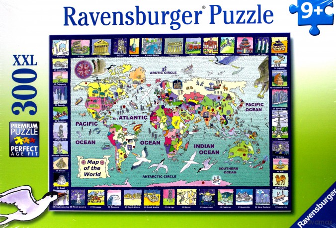 RAVENSBURGER 300 EL. Spojrzenie na świat [PUZZLE]