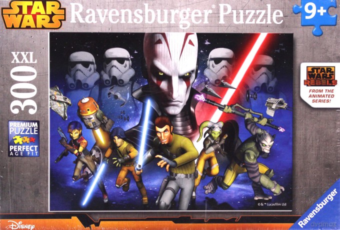 RAVENSBURGER 300 el. Gwiezdne Wojny Rebelianci (Star Wars) [PUZZLE]
