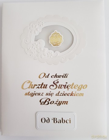 Album Chrzest Święty od Babci A5 1177 MIX (dziewczynka i chłopiec)