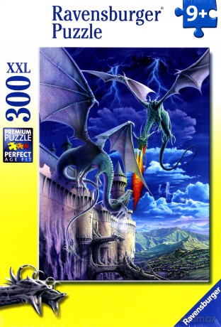 RAVENSBURGER 300 el. Zionąc ogniem [PUZZLE]