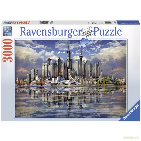 RAVENSBURGER 3000 el. Amerykański horyzont [PUZZLE]